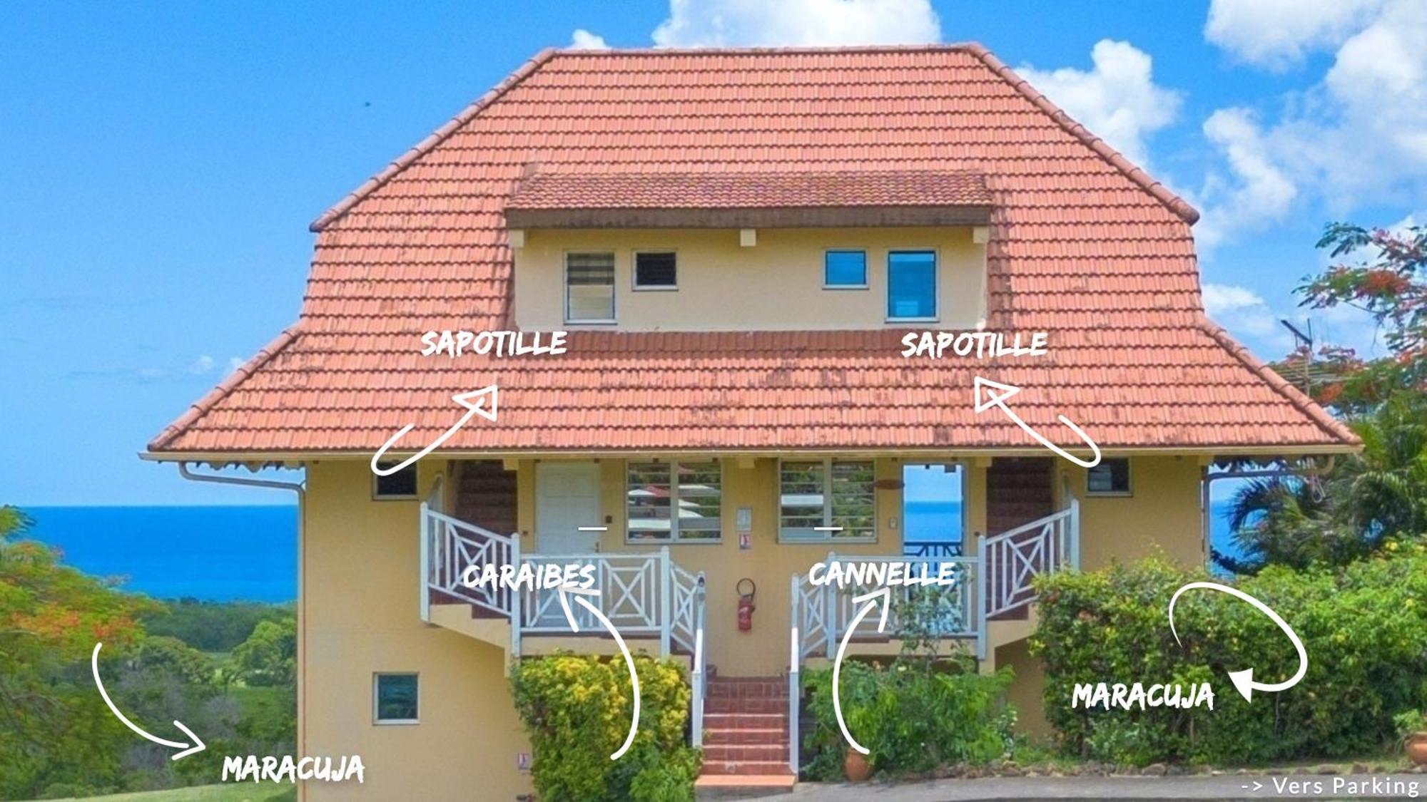 Domaine De L'Anse Ramier Aparthotel Les Trois-Ilets Exteriör bild